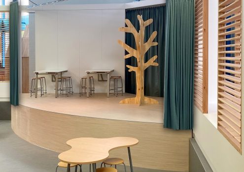 projectTransformatie podiumschool van Eureka interieurontwerp