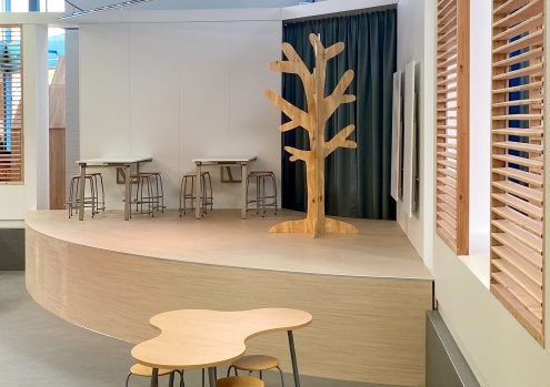 projectTransformatie podiumschool van Eureka interieurontwerp