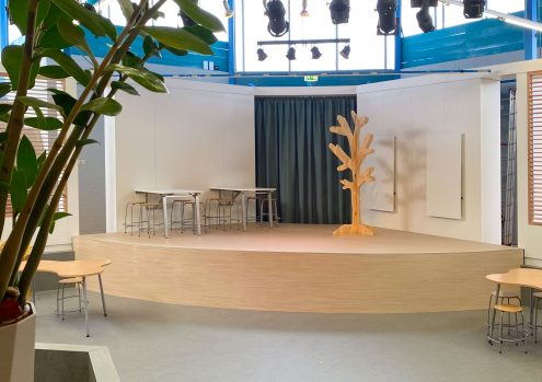 projectTransformatie podiumschool van Eureka interieurontwerp